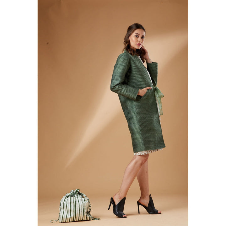 Studio Shikha Malik Emerald Love Coat