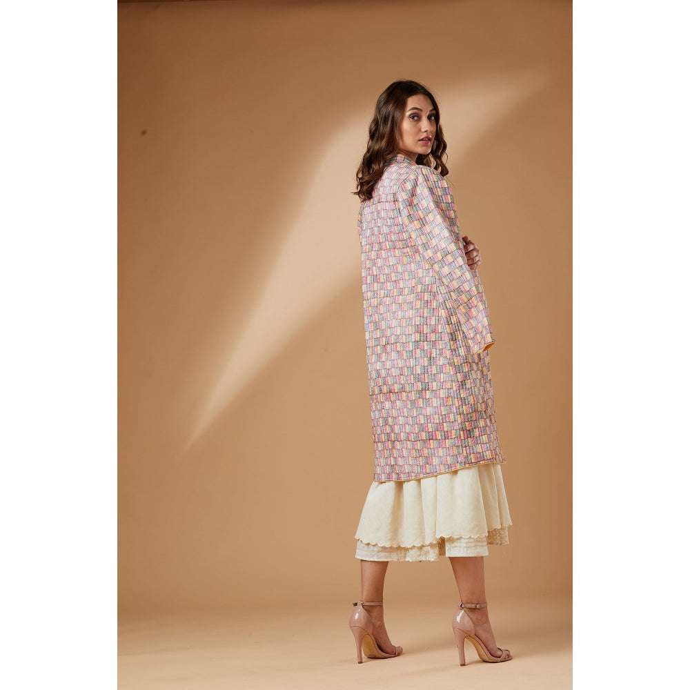 Studio Shikha Malik Pastel Mix Coat