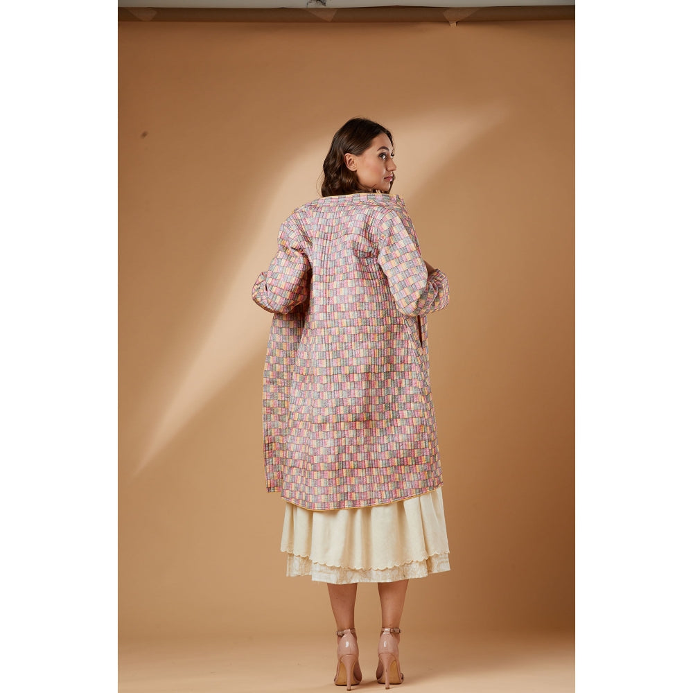 Studio Shikha Malik Pastel Mix Coat