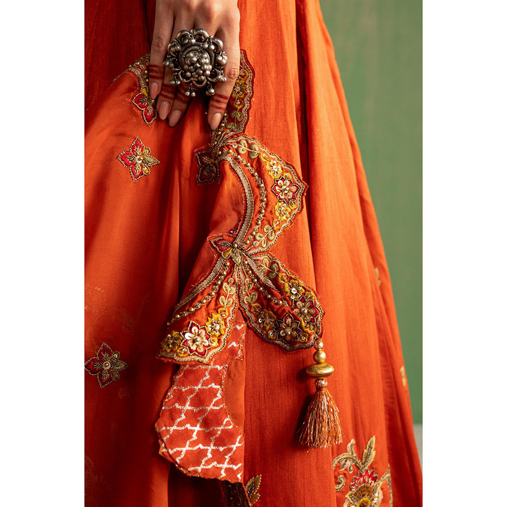 STUDIO BAGECHAA Zaina Embellished Lehenga with Blouse and Dupatta (Set of 3)