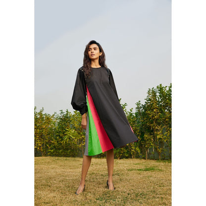 Studio Moda India Black Annona Dress