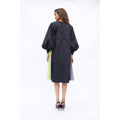 Studio Moda India Black Annona Dress
