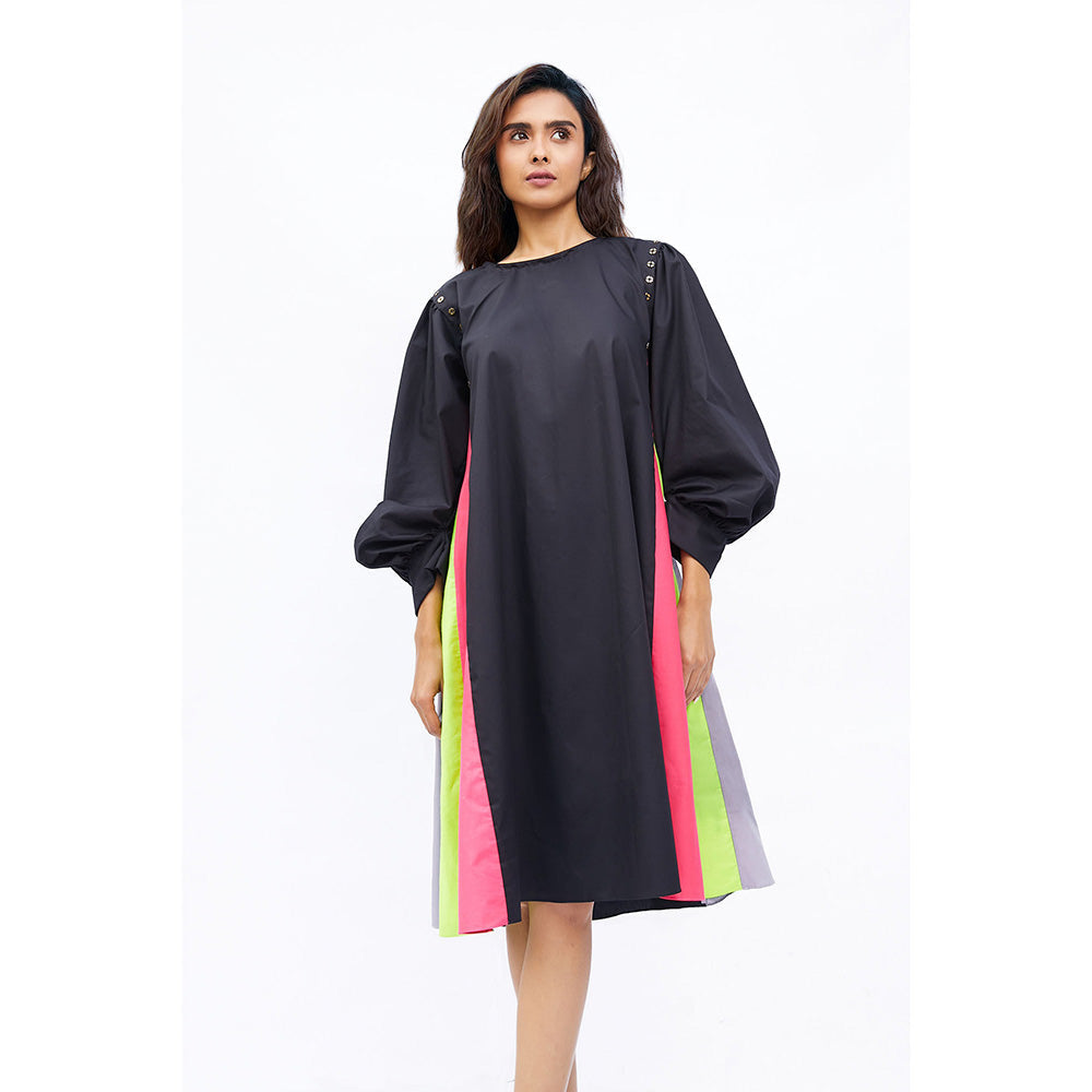 Studio Moda India Black Annona Dress