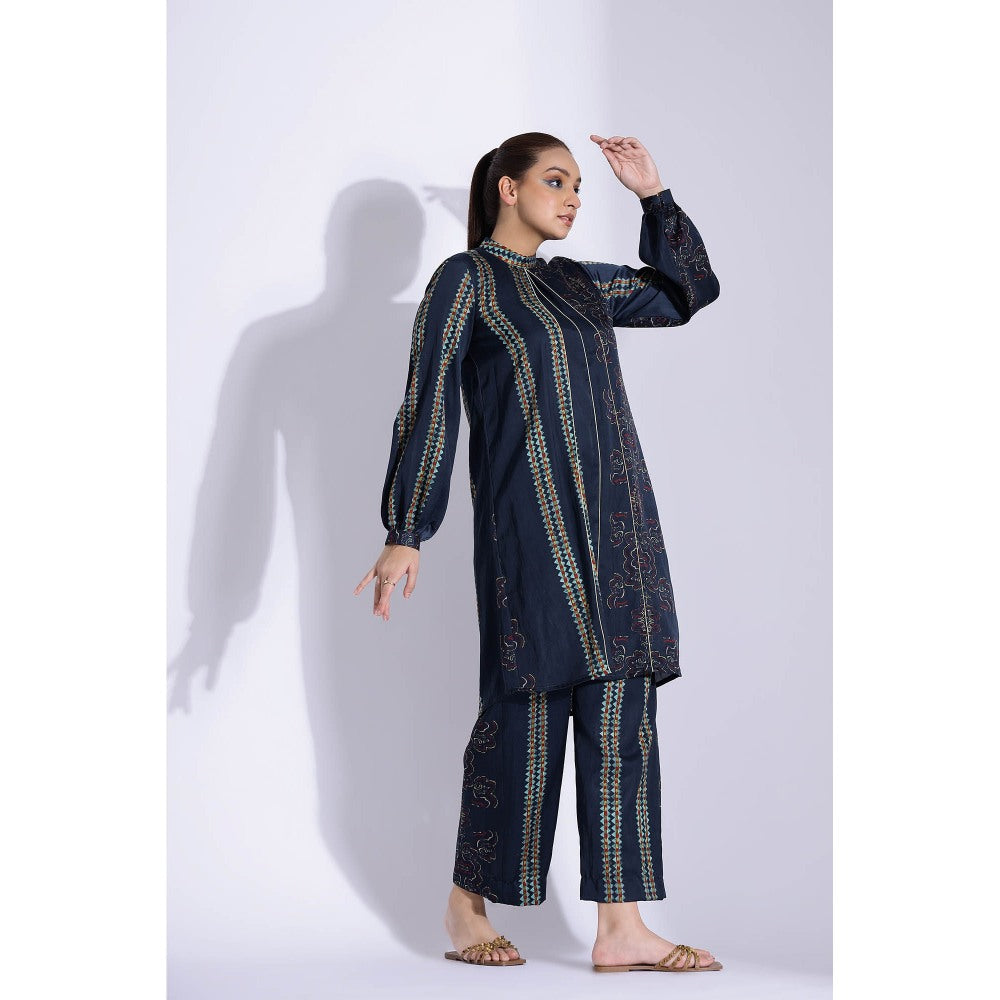 Studio Surbhi Cotton Silk Printed Kurta and Pant (Set of 2)