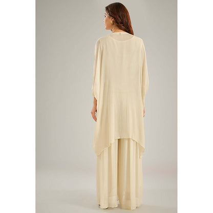 Studio A Ivory Kaftan with Inner and Palazzo (Set of 3)