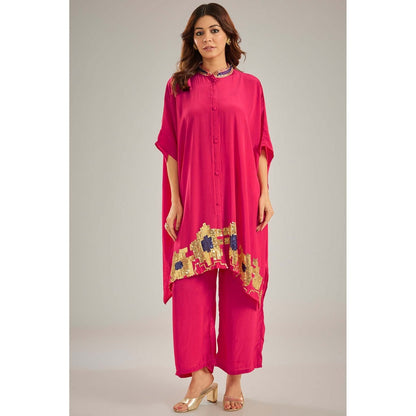 Studio A Pink Kaftan with Pant (Set of 2)