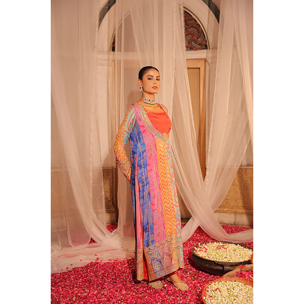 Studio Chiraiya Vibrant Multi-Colour Dress for Women