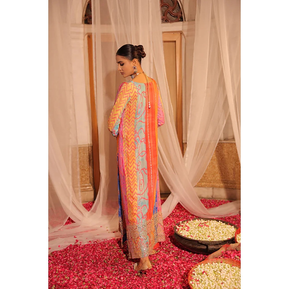 Studio Chiraiya Vibrant Multi-Colour Dress for Women