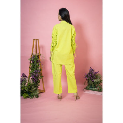 SUBTLE Green Eesha Shirt