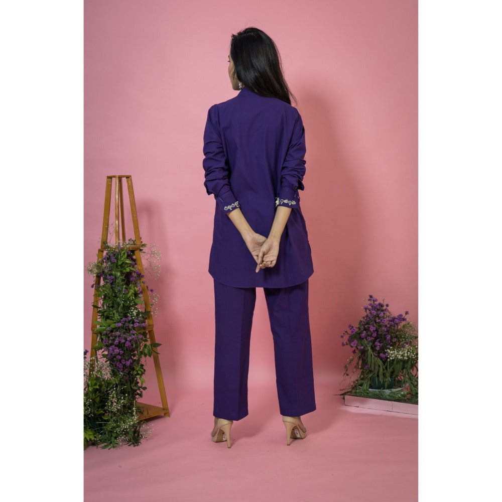 SUBTLE Purple Aria Shirt