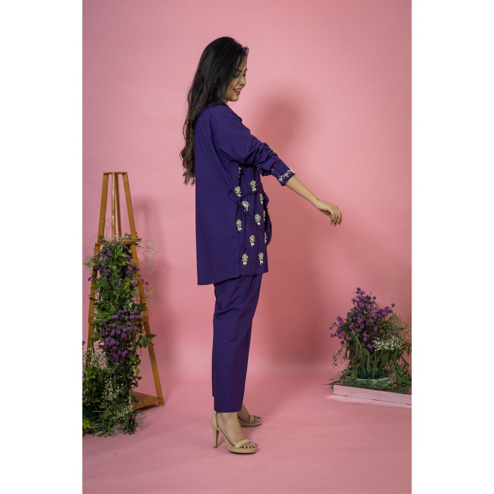 SUBTLE Purple Aria Shirt