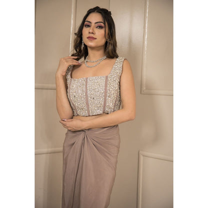 SUBTLE Amare Crystal Crop Top