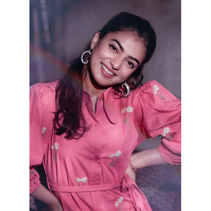 Suhani Pittie Spiral Galaxy Earrings Worn By Nazriya Fahadh