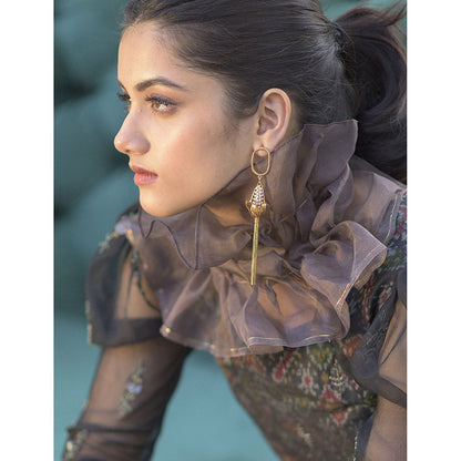 Suhani Pittie Hanging By A Tassel Drop Earring