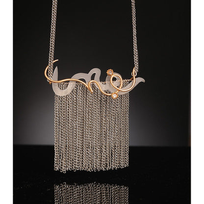 Suhani Pittie Lunar Day Acrylic Necklace