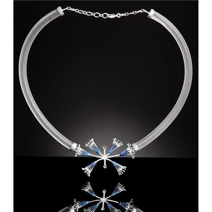 Suhani Pittie Luna Valley Acrylic Pipe Necklace