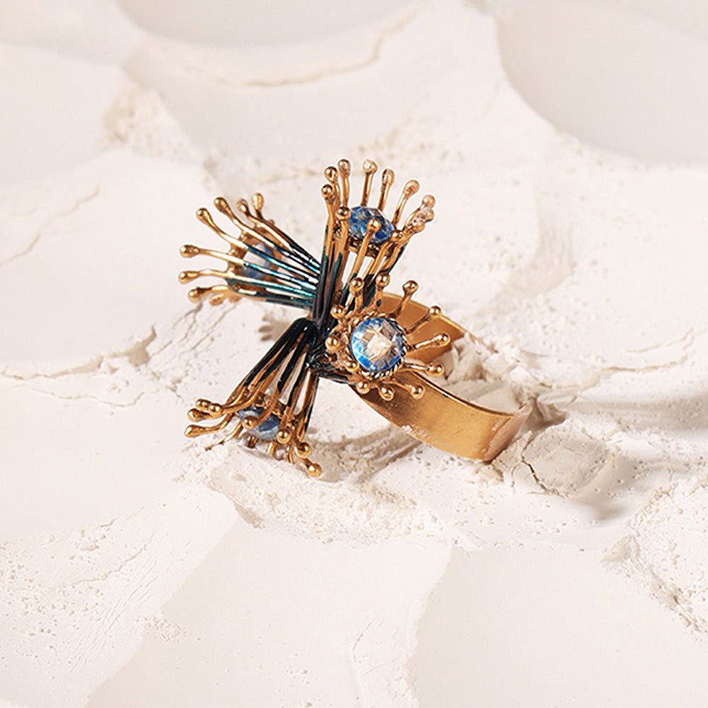 Suhani Pittie Boho Moon Ring