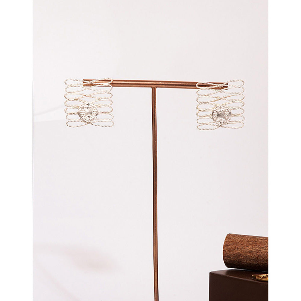 Suhani Pittie Dunes of Sand Silver Earrings