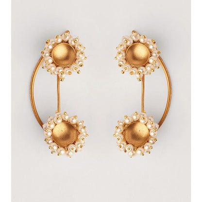 Suhani Pittie Pearl Bunch Ear Wrap