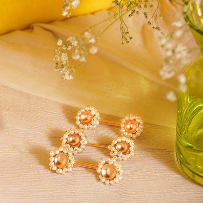 Suhani Pittie Pearl Bunch Brooch Pins