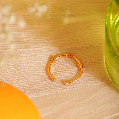 Suhani Pittie Round Spectrum Ring