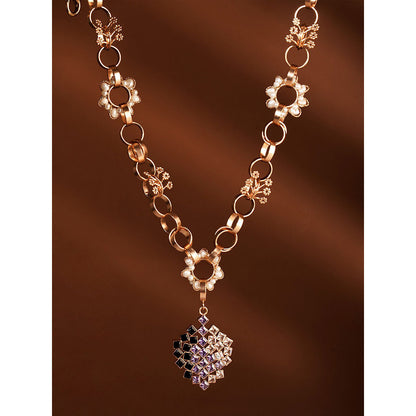 Suhani Pittie Heart of Venus 22k Gold Plated Link Chain Necklace