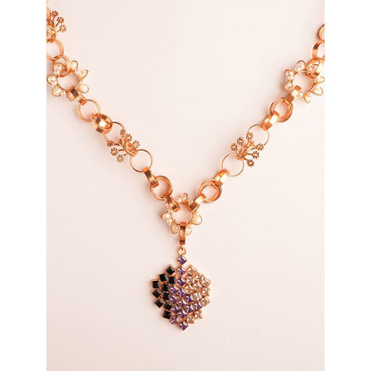 Suhani Pittie Heart of Venus 22k Gold Plated Link Chain Necklace