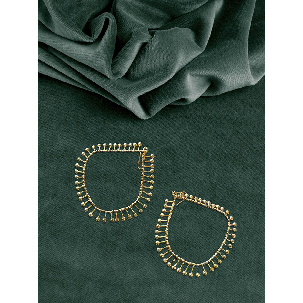 Suhani Pittie Spice Symphony 22K Gold Plated Drop Earrings