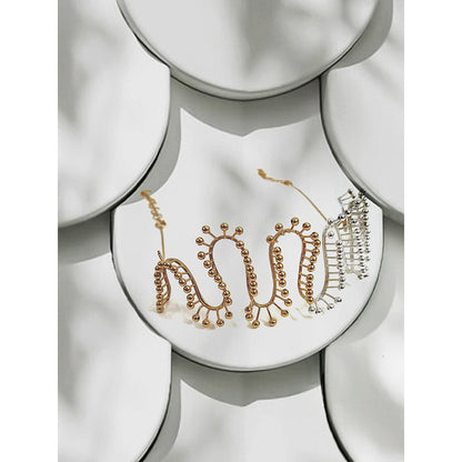 Suhani Pittie Multi-Color Oisin and Niamh Gold and Silver Choker Neckpiece