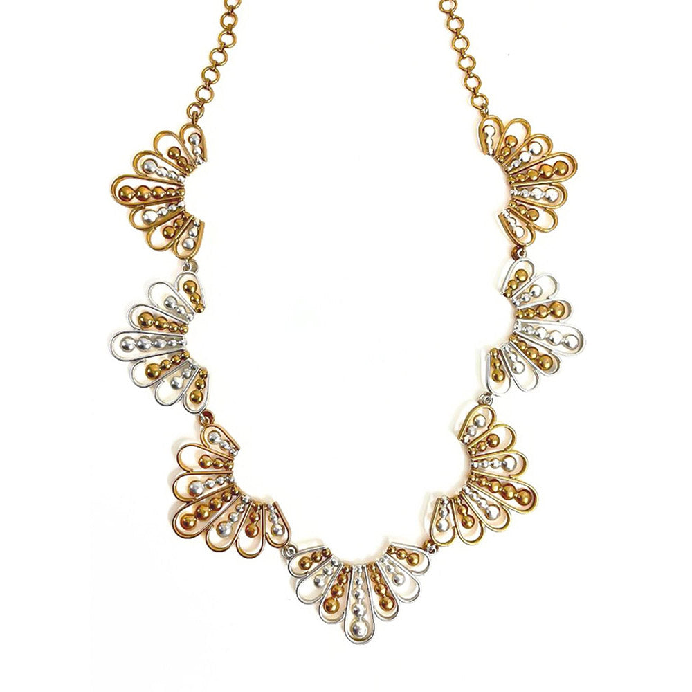 Suhani Pittie Multi-Color Triton's Tears Gold and Silver Necklace