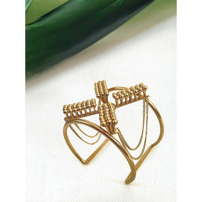 Suhani Pittie Siren's Lock Gold Cuff