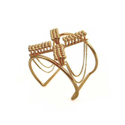 Suhani Pittie Siren's Lock Gold Cuff
