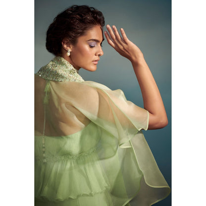 SUHINO Lime Green Co-Ord (Set of 3)