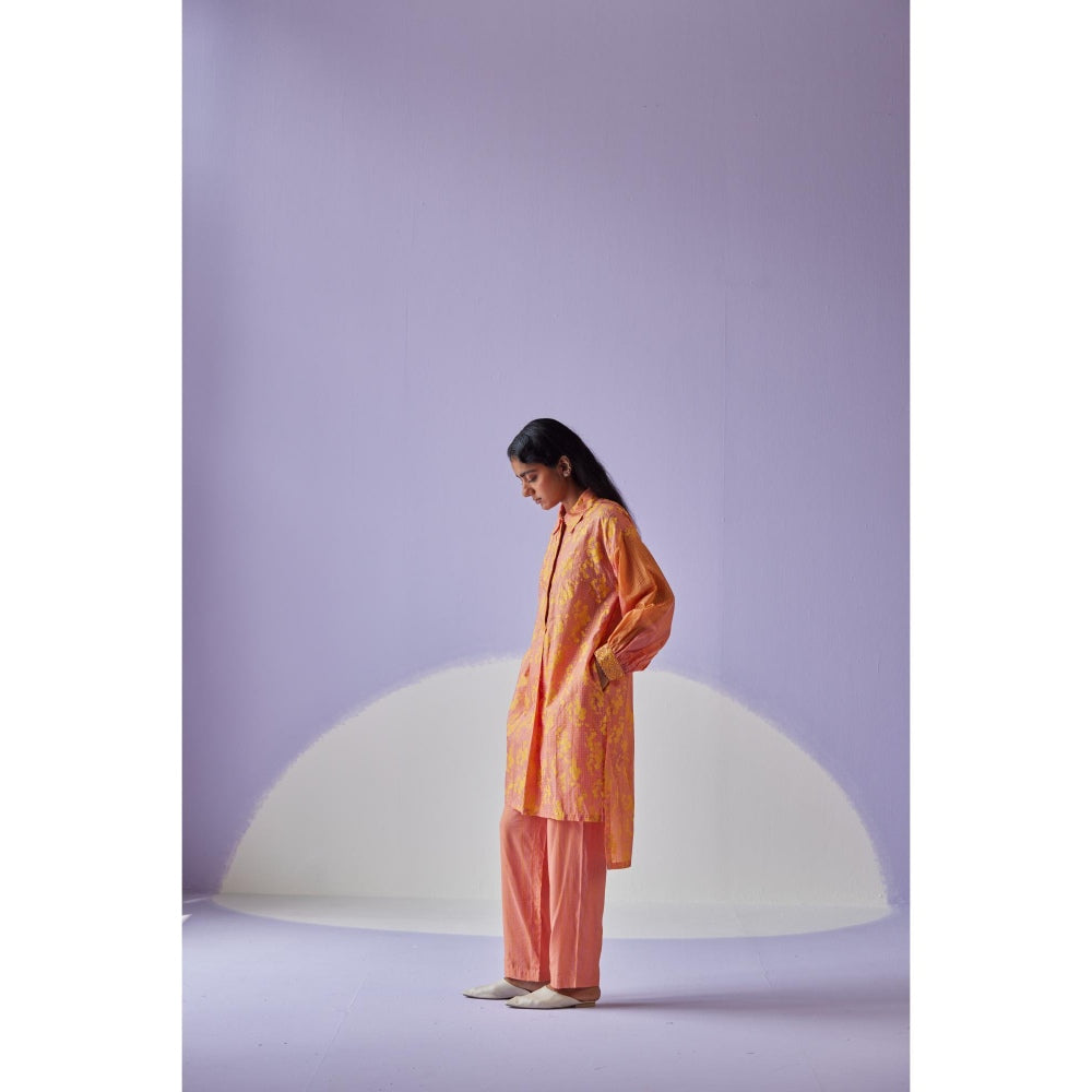 Surbhi Gupta Coral Co-Ord (Set of 2)