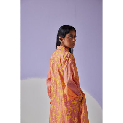 Surbhi Gupta Coral Co-Ord (Set of 2)