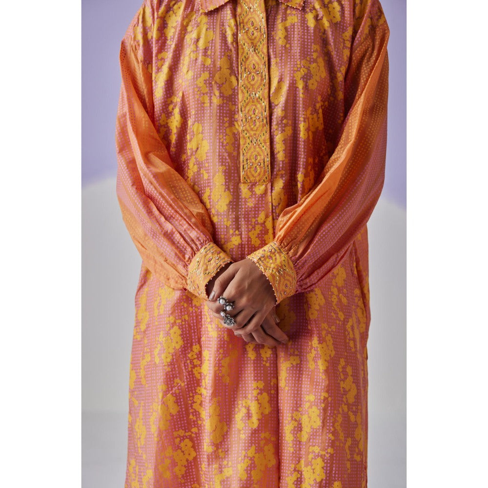 Surbhi Gupta Coral Co-Ord (Set of 2)