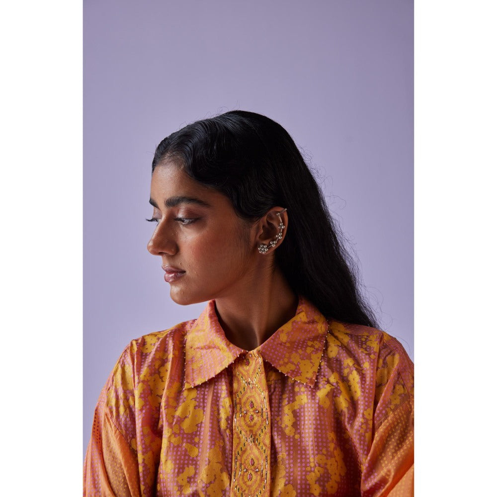 Surbhi Gupta Coral Co-Ord (Set of 2)