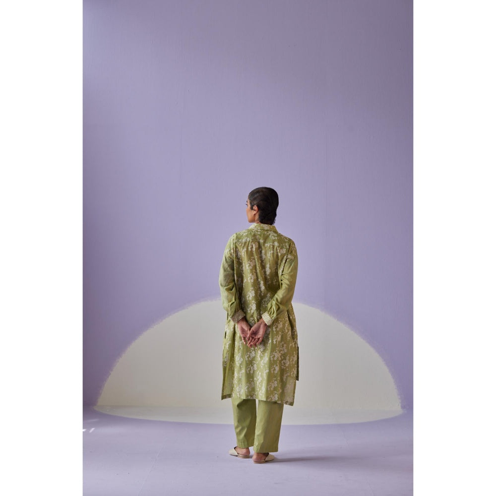 Surbhi Gupta Green Co-Ord (Set of 2)