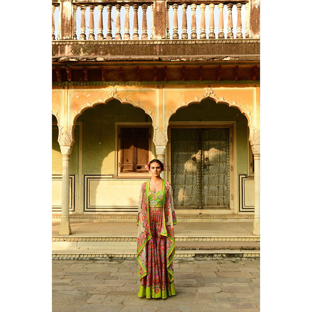 Swati Vijaivargie Lata Crop Top