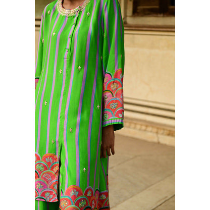 Swati Vijaivargie Juhi Striped Pant