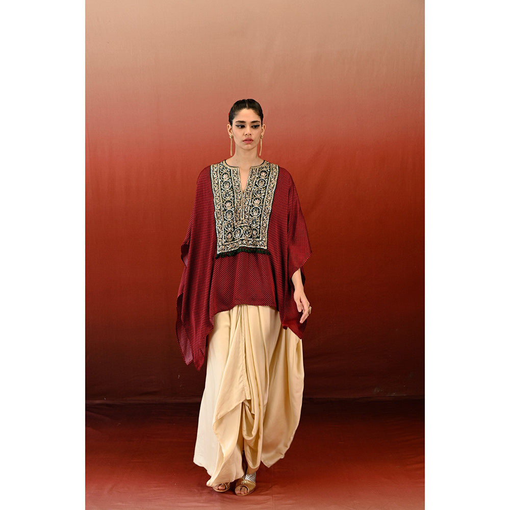 Swati Vijaivargie Printed Doorva Tunic & Skirt (Set of 2)