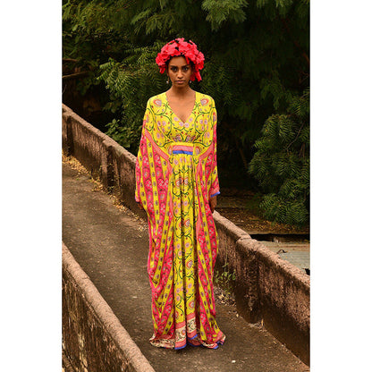 Swati Vijaivargie Veda Kaftan Dress