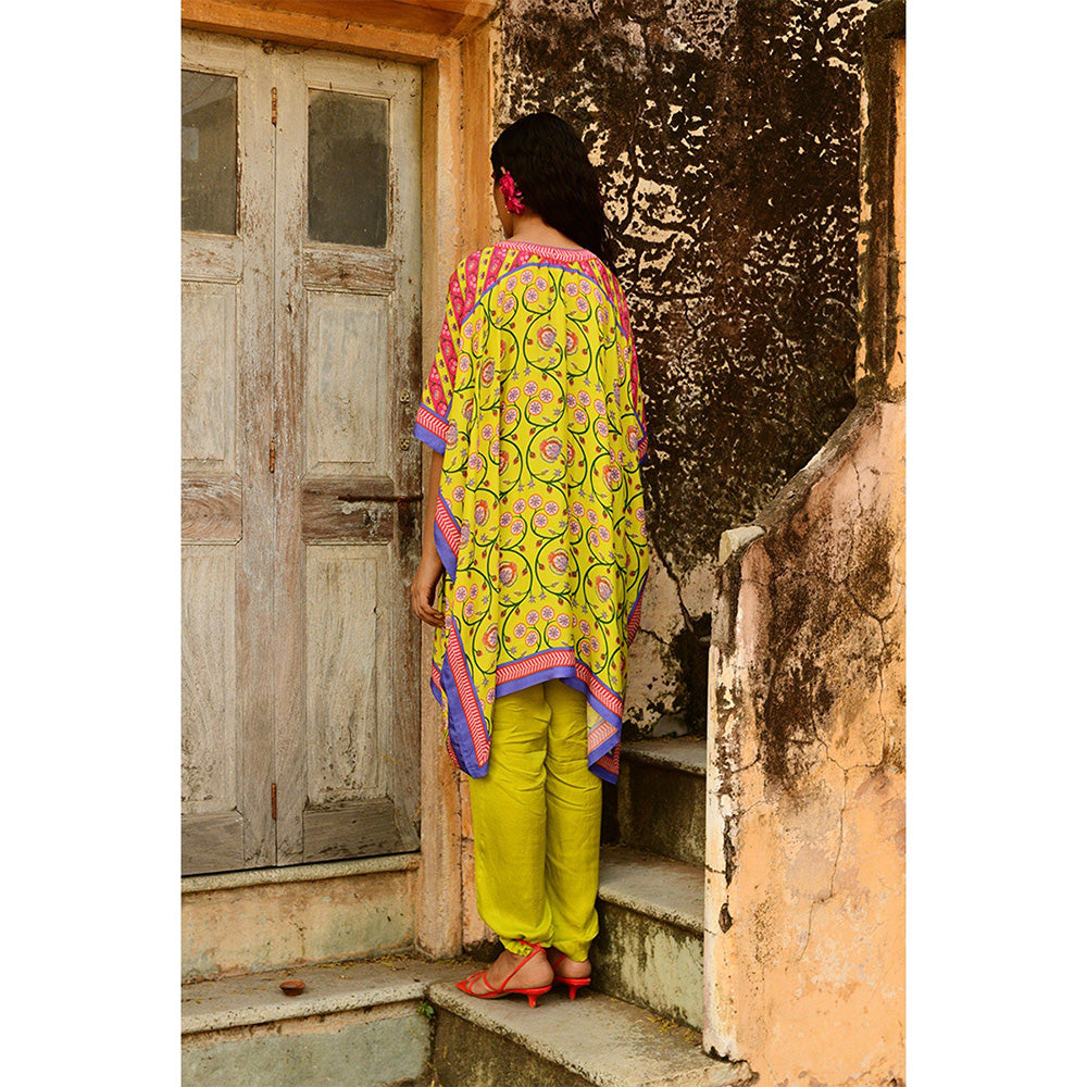 Swati Vijaivargie Ragini Kaftan & Pant (Set of 2)