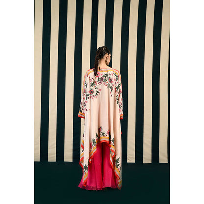 Swati Vijaivargie Gulmohar Rani Tunic with Palazzo (Set of 2)
