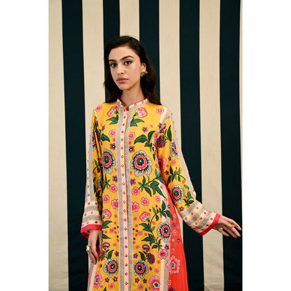 Swati Vijaivargie Gulmohar Gauri Kurta & Pant (Set of 2)