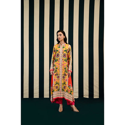 Swati Vijaivargie Gulmohar Gauri Kurta & Pant (Set of 2)