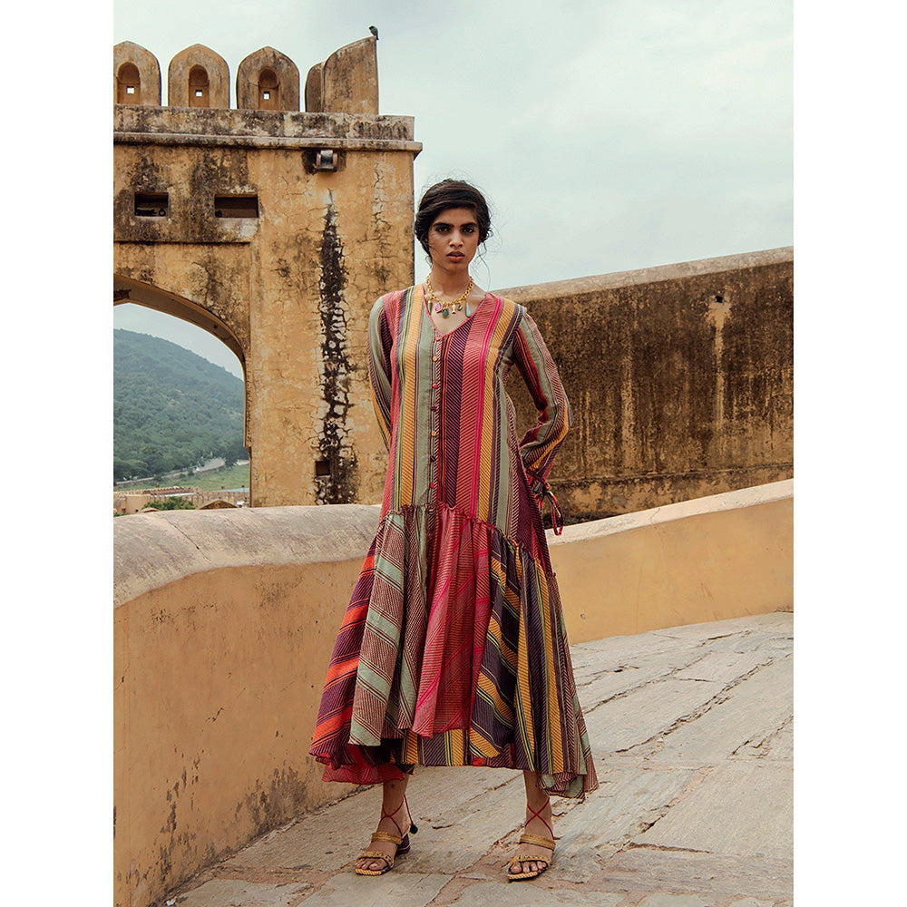 Swati Vijaivargie Kishangarh Frill Dress