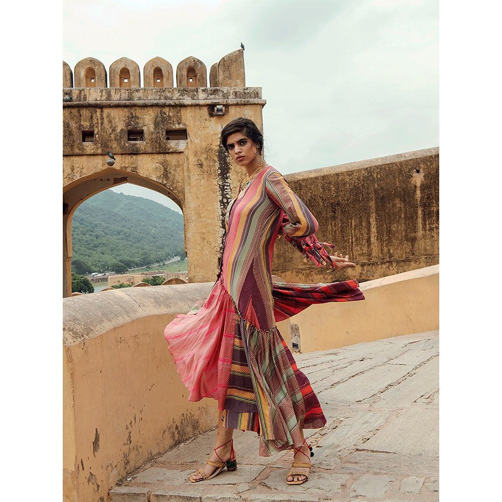 Swati Vijaivargie Kishangarh Frill Dress