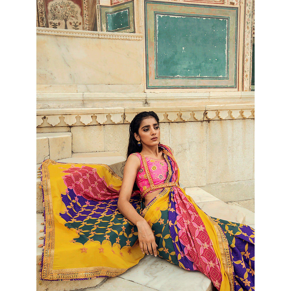 Swati Vijaivargie Pichola Stitched Blouse