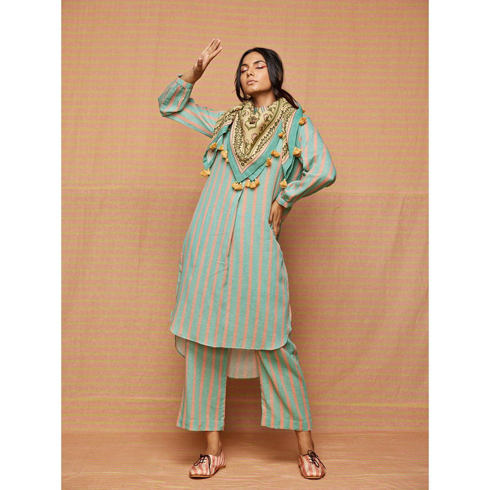 Swati Vijaivargie Julia Color Blocked Scarf